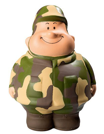 SQUEEZIES® Soldier Bert® Mbw 24269 - Piłeczki antystresowe