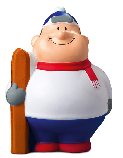 SQUEEZIES® Ski Bert® Mbw 24281 - Piłeczki antystresowe
