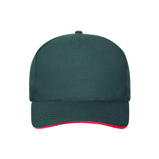 5 Panel Sandwich Cap Bio Cotton Myrtle Beach MB6238 - 5 panelowe