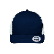 6 Panel Flat Peak Cap Myrtle Beach MB6240 - 6 panelowe