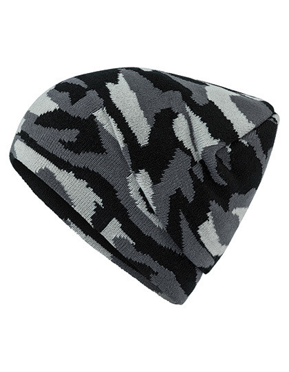 Camouflage Beanie Myrtle Beach MB7134 - Czapki zimowe