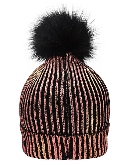 Ladies' Metallic Beanie Myrtle Beach MB7143 - Czapki zimowe