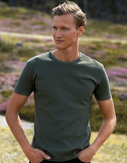 Men´s Interlock T-Shirt Neutral O61030 - Okrągły dekolt