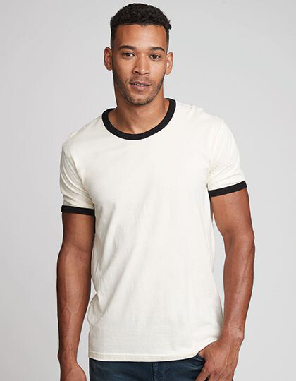 Men´s Ringer T-Shirt Next Level Apparel 3604 - Okrągły dekolt