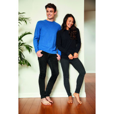 Unisex Sueded Long Sleeve Crew-T Next Level Apparel 6411 - Z długim rękawem