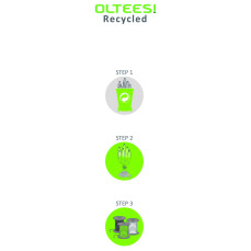 Unisex Recycled Functional Shirt Basic Oltees OT010R - Okrągły dekolt