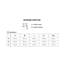 Spodnie dresowe krótkie OpenWear  - Szyte w Polsce