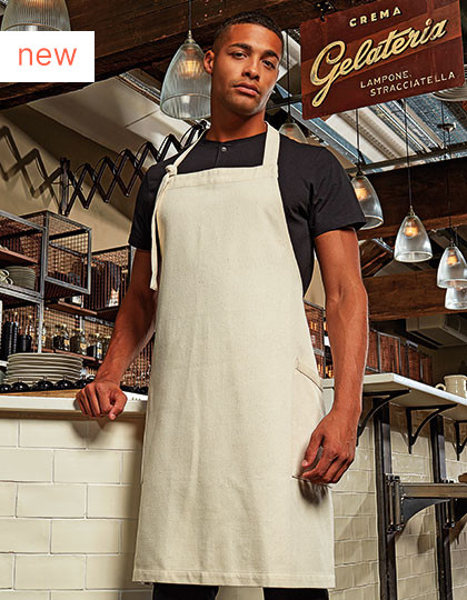 'Regenerate' Sustainable Bib Apron Premier Workwear PR122 - Fartuchy