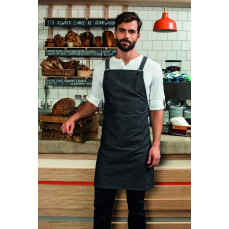 Cross Back Barista Bib Apron Premier Workwear PR129 - Fartuchy