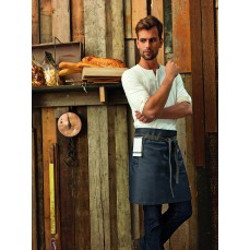 Division Waxed Look Denim Waist Apron Premier Workwear PR135 - Fartuchy