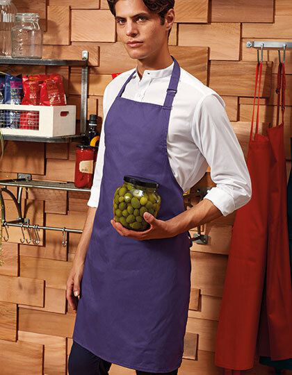 Colours Collection Bib Apron Premier Workwear PR150 - Fartuchy