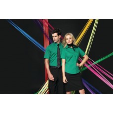 Men´s Poplin Short Sleeve Shirt Premier Workwear PR202 - Z krótkim rękawem