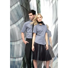 Men´s Poplin Short Sleeve Shirt Premier Workwear PR202 - Z krótkim rękawem