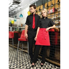 Women´s Roll-Sleeve Poplin Blouse Premier Workwear PR306 - Z krótkim rękawem