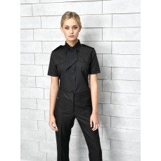 Women´s Pilot Shirt Short Sleeve Premier Workwear PR312 - Z krótkim rękawem