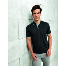 Men´s Contrast Coolchecker® Polo Premier Workwear PR618 - Z krótkim rękawem