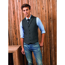 Men´s Herringbone Waistcoat Premier Workwear PR625 - Marynarki i kamizelki