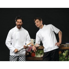 Chef´s Short Sleeve Pull on Tunic Premier Workwear PR668 - Kurtki szefa kuchni