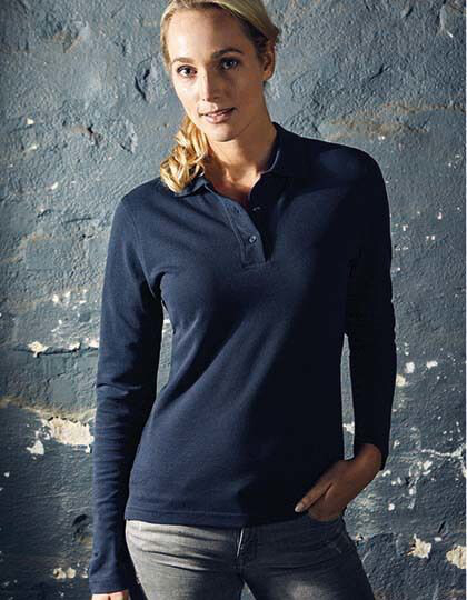 Women´s Heavy Polo Long Sleeve Promodoro 4605 - Z długim rękawem