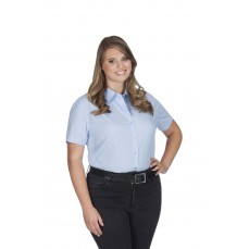 Women´s Poplin Shirt Short Sleeve Promodoro 6305 - Z krótkim rękawem