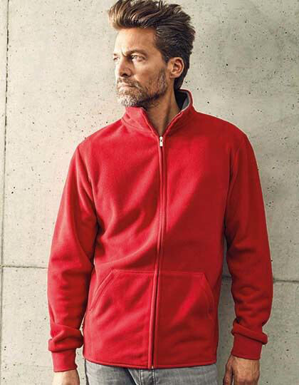 Men´s Double Fleece Jacket Promodoro 7971 - Na zamek