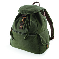 Vintage Canvas Backpack Quadra QD612 - Plecaki