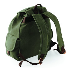 Vintage Canvas Backpack Quadra QD612 - Plecaki