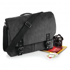 Torba Vintage Canvas Satchel Messenger Quadra QD625 - Torby na ramię