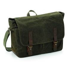 Heritage Waxed Canvas Messenger Quadra QD653 - Torby na ramię