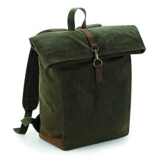 Heritage Waxed Canvas Backpack Quadra QD655 - Plecaki