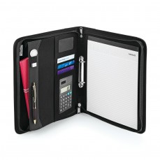 Burbank™ Deluxe Zipper Portfolio Quadra QD803 - Aktówki