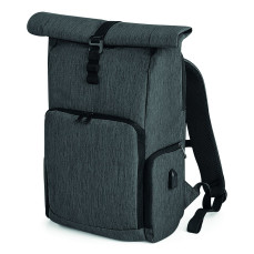 Q-Tech Charge Roll-Top Backpack Quadra QD995 - Plecaki