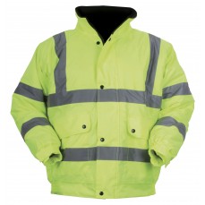 Hi-Vis Bomber Jacket Regatta Hardwear TRA385 - Kurtki