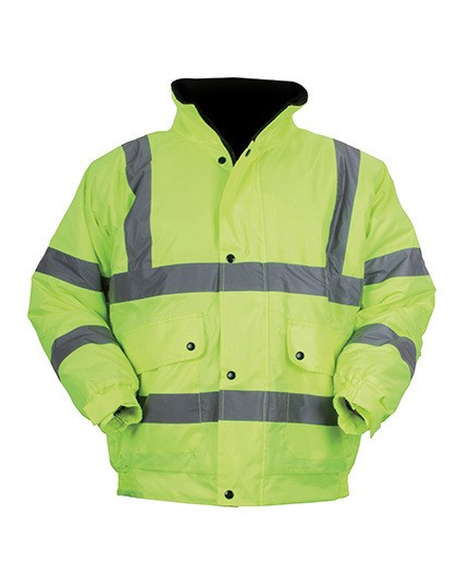 Hi-Vis Bomber Jacket Regatta Hardwear TRA385 - Kurtki