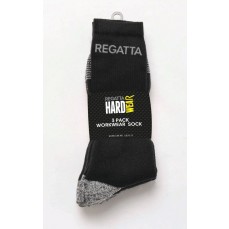 Workwear Socks (3 Pair Pack) Regatta Professional RMH003 - Skarpety