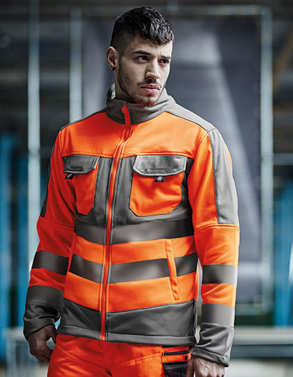 Hi-Vis Extol Stretch F/Z Jacket Regatta Tactical TRA473 - Nowości Jesień 2018