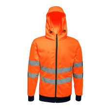 Hi-Vis Pro FZ Extol Stretch Hoodie Jacket Regatta TRA471 - Nowości Jesień 2018