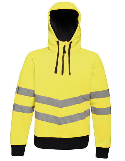 Hi-Vis Pro Overhead Extol Stretch Hoodie Regatta TRA472 - Nowości Jesień 2018