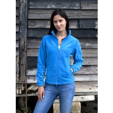 Women´s Fashion Fit Outdoor Fleece Jacket Result Core R220F - Na zamek