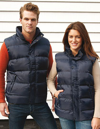 Nova Lux Hooded Gilet Result Core R223X - Pikowane