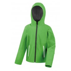 Junior TX Performance Hooded Soft Shell Jacket Result Core R224J - Kurtki