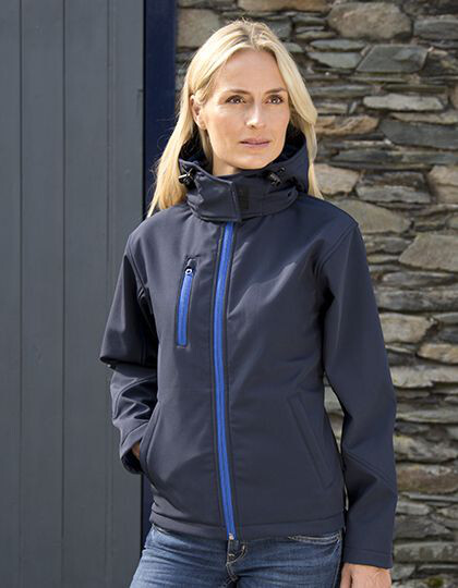 Women´s TX Performance Hooded Soft Shell Jacket Result Core R230F - Soft-Shell