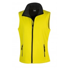 Women´s Printable Soft Shell Bodywarmer Result Core R232F - Soft-Shell