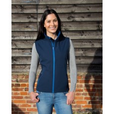 Women´s Printable Soft Shell Bodywarmer Result Core R232F - Soft-Shell