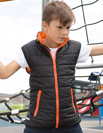 Youth Soft Padded Bodywarmer Result Core R234Y - Kurtki