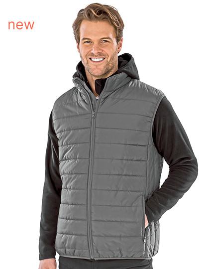 Promo Padded Bodywarmer Result Core R244X - Z kieszeniami