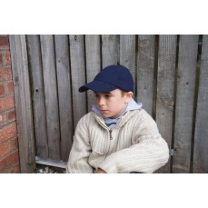 Junior Heavy Brushed Cotton Cap Result Headwear RC024J - Czapki