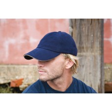 Pro-Style Heavy Cotton Cap Result Headwear RC025P - 6 panelowe