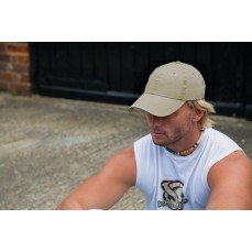 Washed Fine Line Cotton Cap With Sandwich Peak Result Headwear RC054X - 6 panelowe