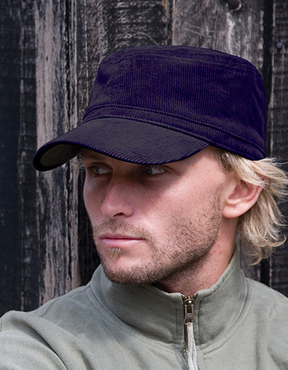 Czapka Urban Trooper Corduroy Result Headwear RC068X - 3 panelowe